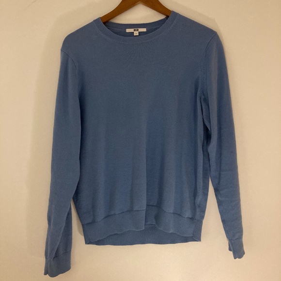 UNIQLO Blue Knit Sweater - Picture 1 of 2
